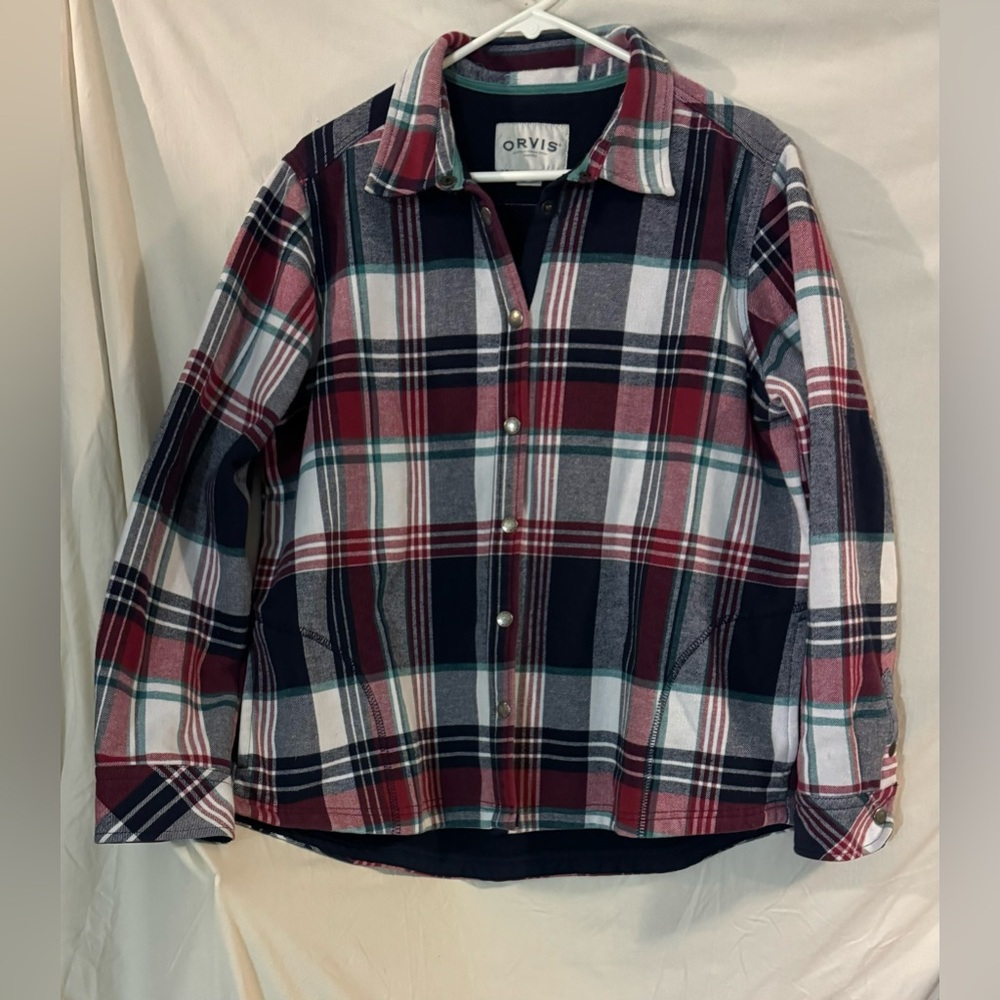ORVIS flannel/fleece schacket XL